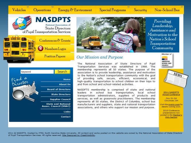 NASDPTS launches new website