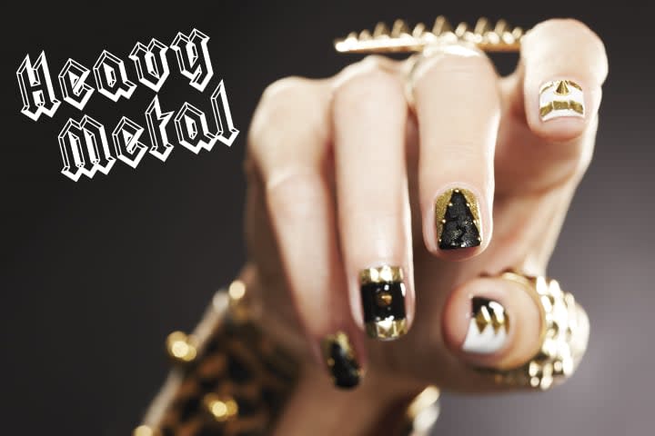 Rock of Ages: Heavy Metal Nail Art