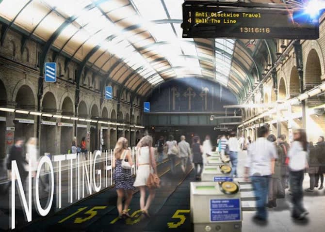 Idea floated to replace London Underground line with high-speed walkway