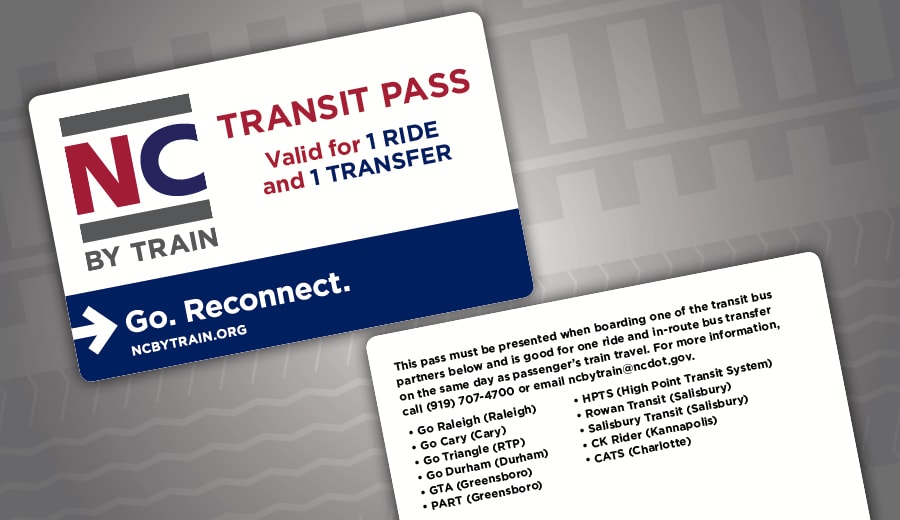 NC By Train partners with 11 transit systems to connect the last mile