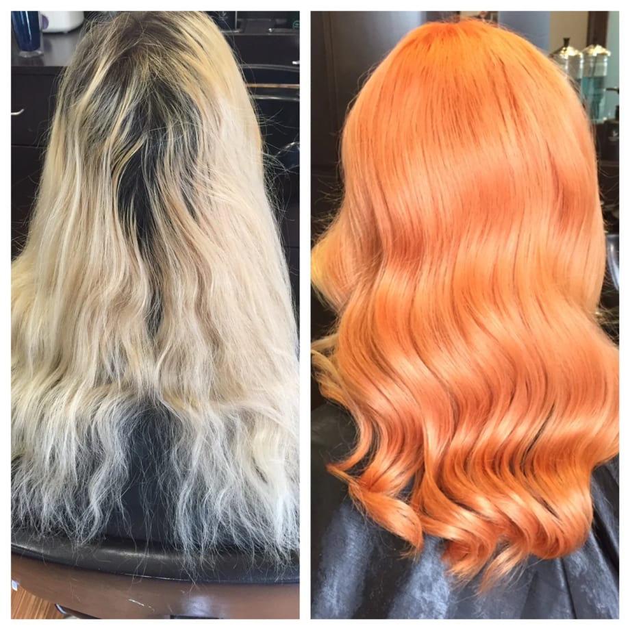 Broken And Damaged To Bold Strawberry Blonde