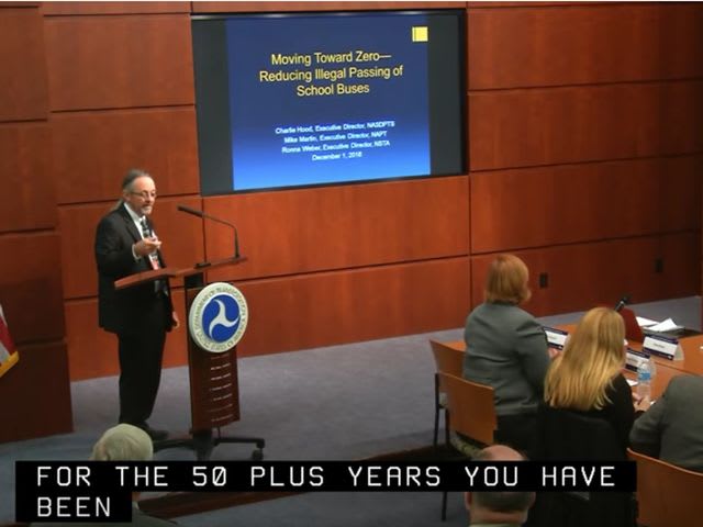 Call for National Stop-Arm Campaign in NHTSA Meeting