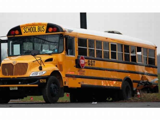 1 dead, 17 injured in N.J. school bus crash