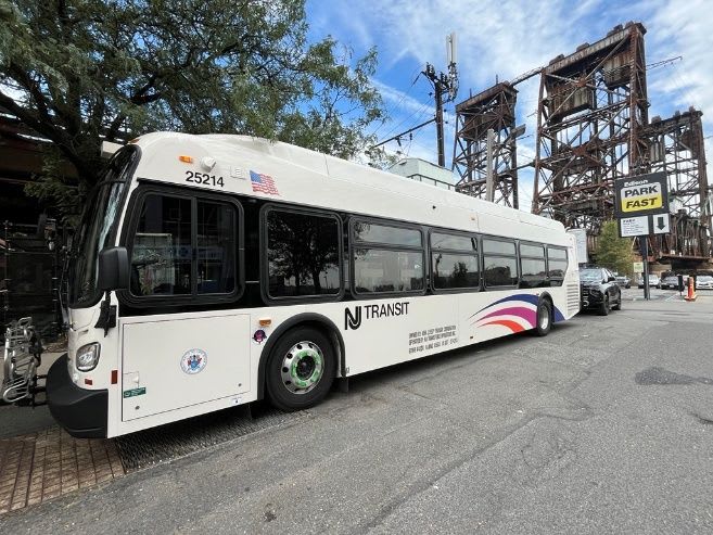 An NJ TRANSIT bus.