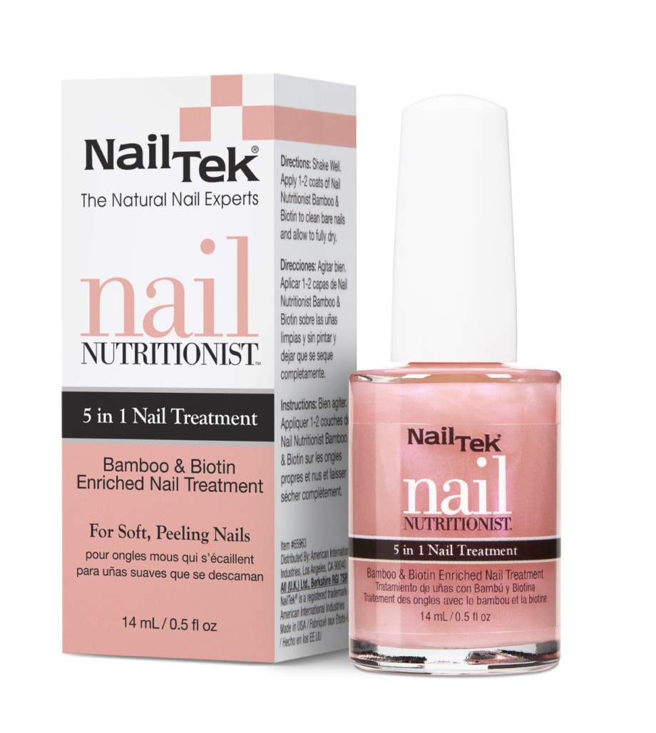 Nail Tek Nail Nutritionist Biotin and Bamboo Nail Treatment