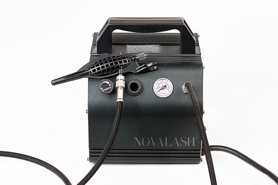 Dry Lashes in Less Than 1 Minute Per Eye With the NovaLash airNova Air Compressor