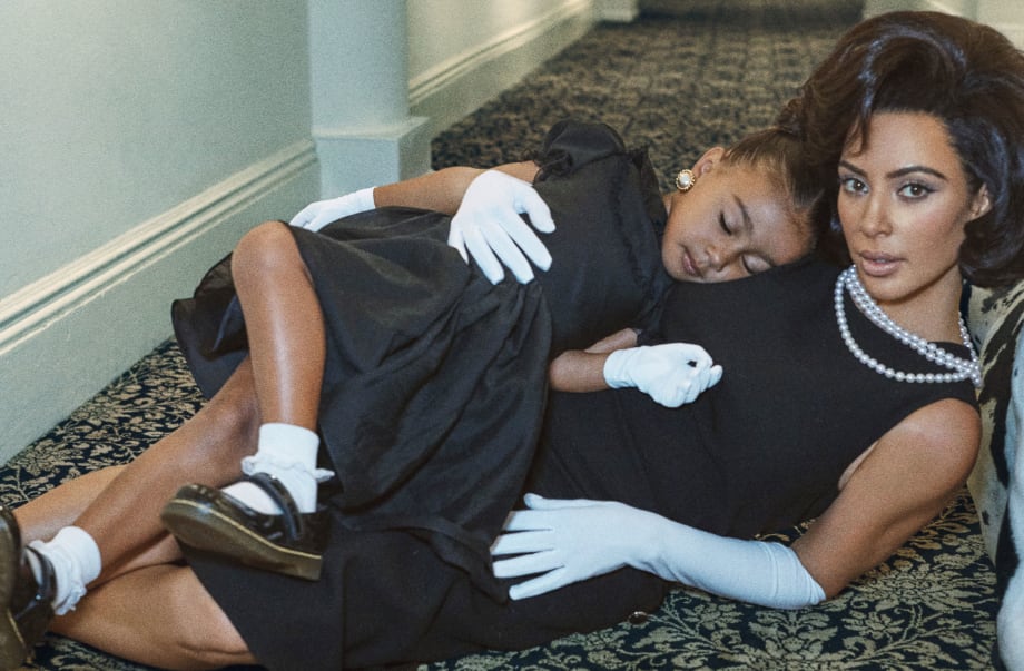 WIGGING OUT: Garren Styles Kim Kardashian-West for Cover of Interview Magazine