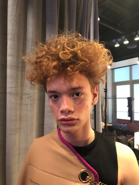 NYFW Men's 2018: Whimsical Wind-Blown Styles at N-p-Elliott by T. Cooper