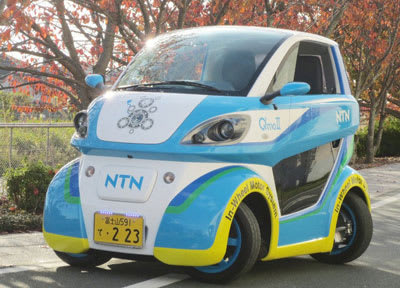 Lateral Moving Japanese EV Receives License Plate