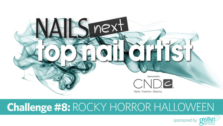 NAILS Next Top Nail Artist S.3: Challenge #8 (Rocky Horror Nails)