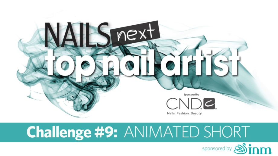 NAILS Next Top Nail Artist S.3: Challenge #9 (Animated Swans)