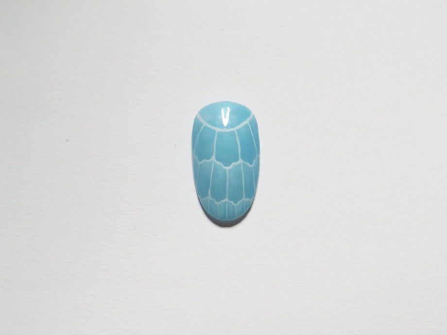 Something Blue Nail Art