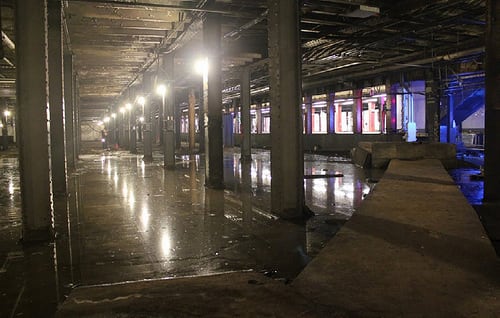 N.Y. MTA unveils underground space for proposed park