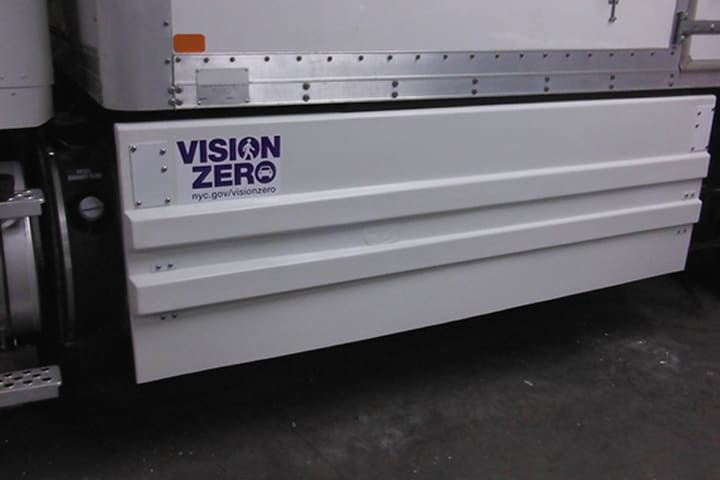 NYC Adding Truck Side Guards to Protect Pedestrians, Cyclists