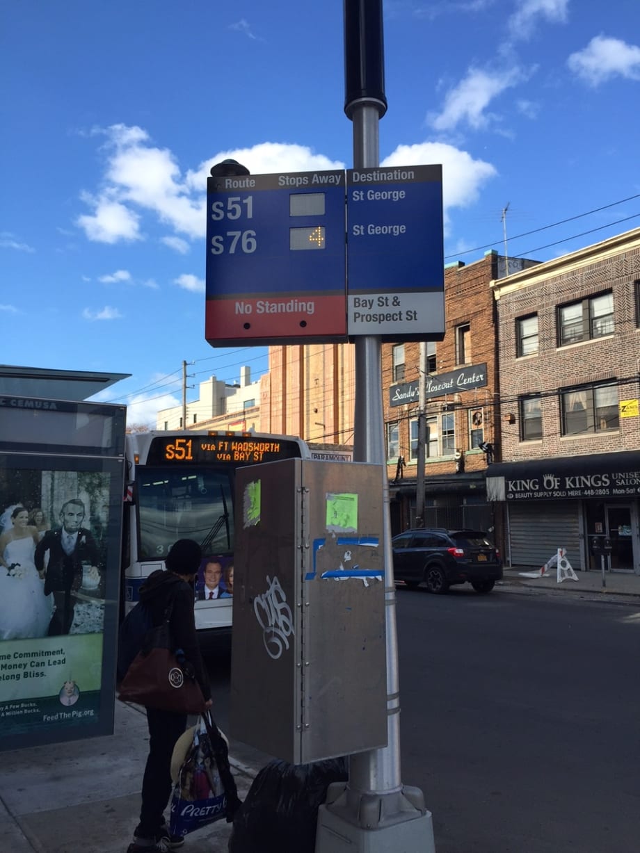 Project team wins award for N.Y. bus time displays
