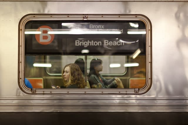 N.Y. subway ridership reaches 65-year high