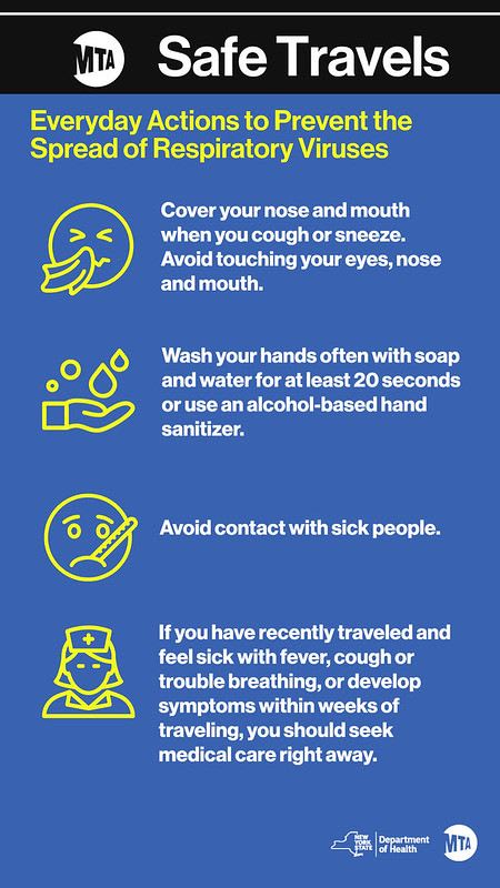 NY MTA issues update on precautions against coronavirus