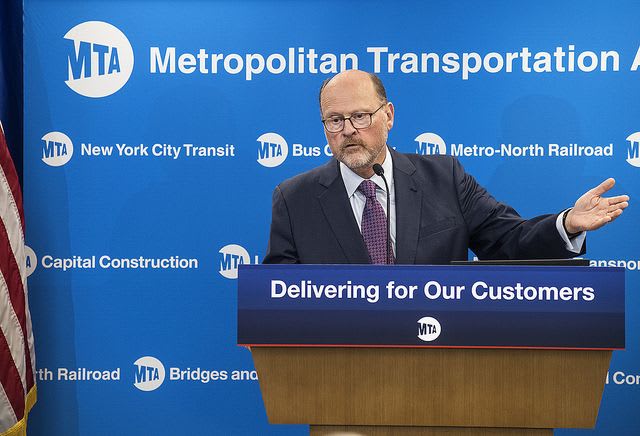 NY MTA chair announces leadership appointments