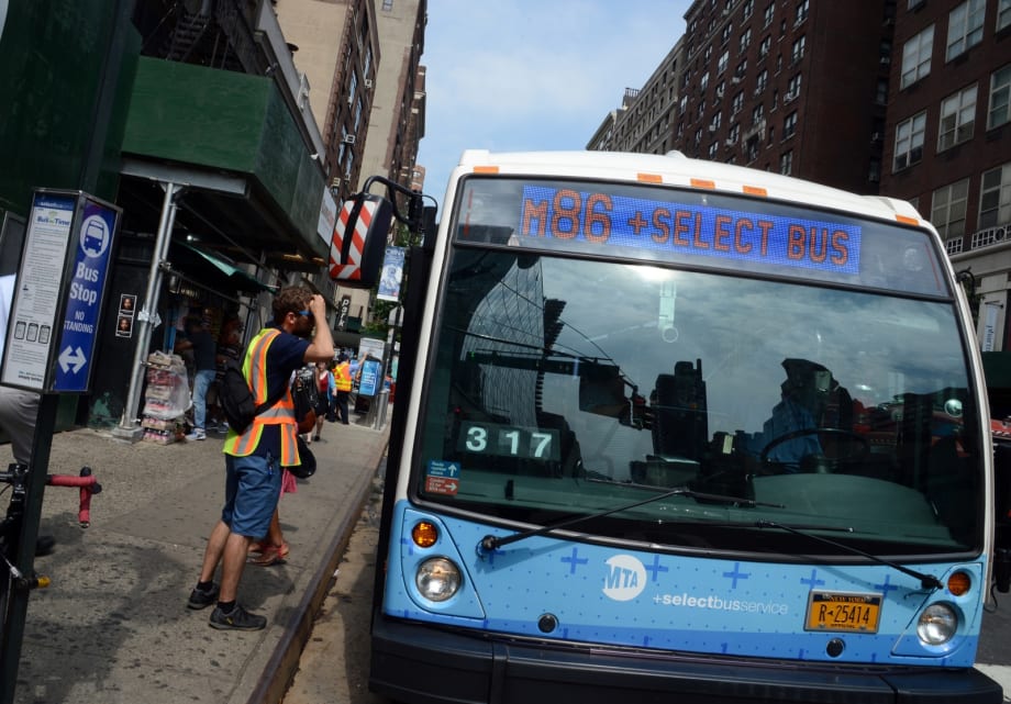 NYCT announces graduated fines for bus lane violations