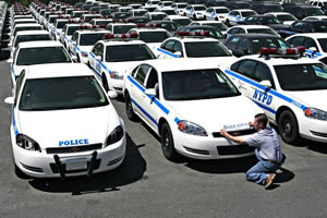 GM Delivers Chevrolet Police Impalas to NYPD