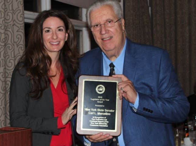 New York School Bus Contractors Name Legislator of the Year