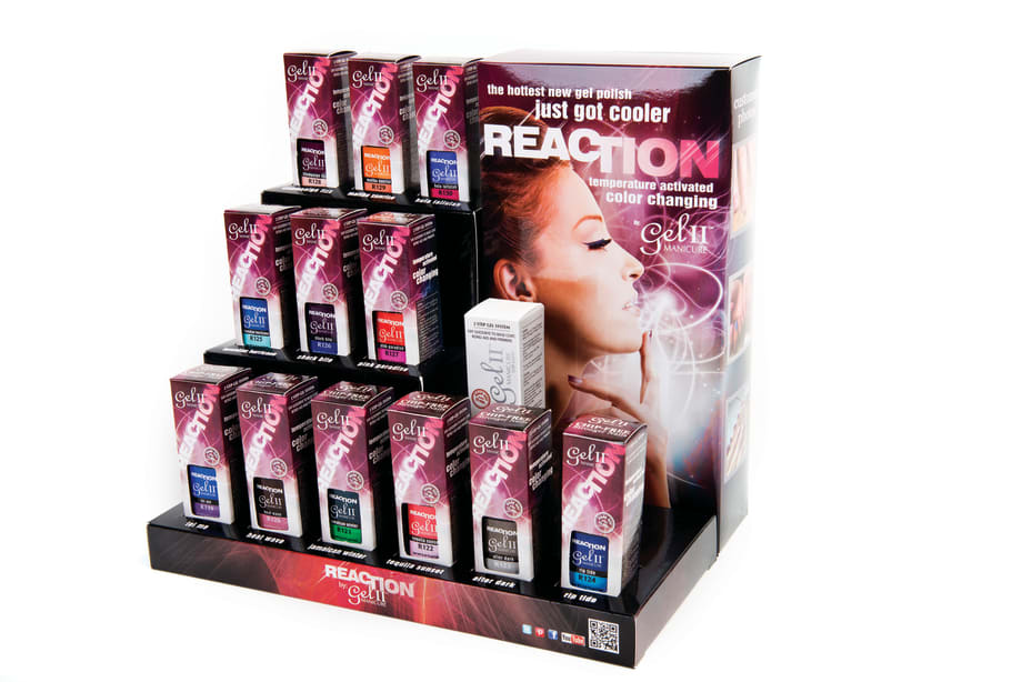 Gel II Reaction Color-Changing Gels