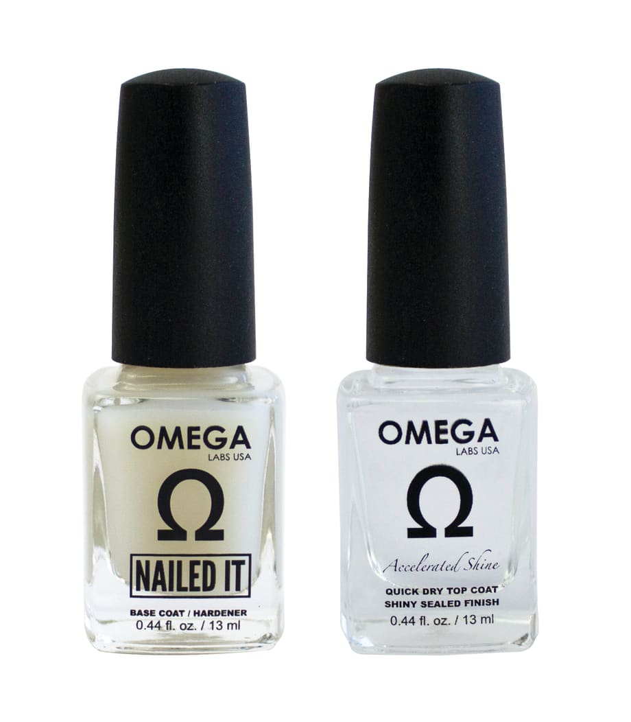 Nailed It Base Coat and Accelerated Shine Top Coat
