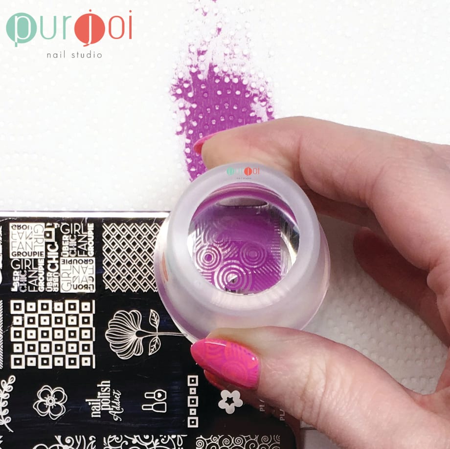 How to Use Purjoi Jumbo Clear Nail Art Stamper
