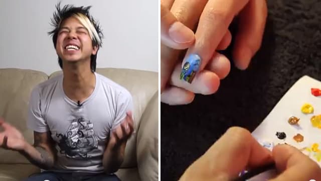 Robert Nguyen's Time-Lapsed Nail Art