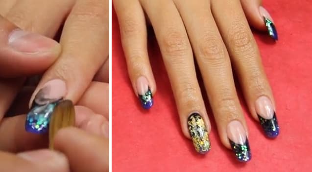 Creating a French Twist Ombre Fade Nails with NailGuyTV