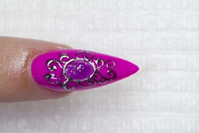 Liquid Jewel Nail Art Tutorial