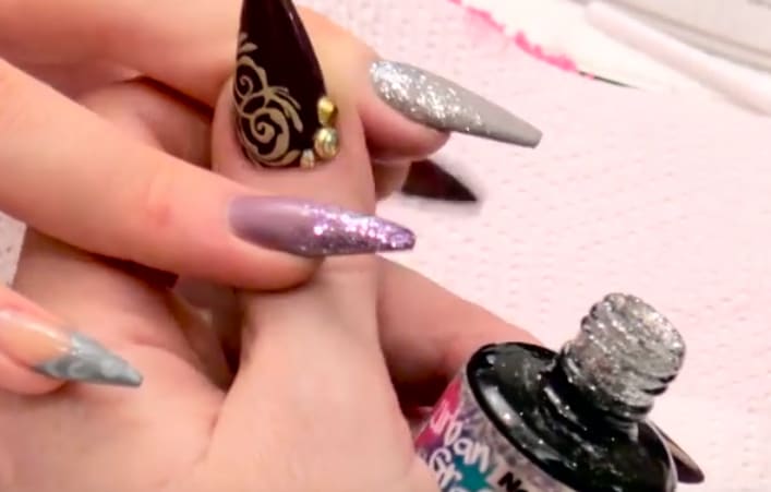 Gel-Polish Quirky Leopard Print Design (Part 1 of 2)