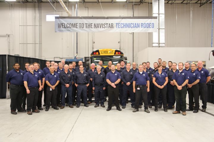 Champions Named in Navistar Technician Rodeo