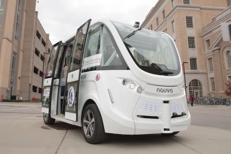 Driverless shuttle to deliver rides at UW–Madison 