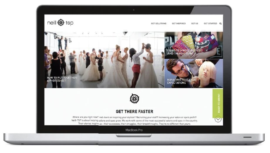 Neill-TSP Launches Inspiring Website Focused on Salon Business
