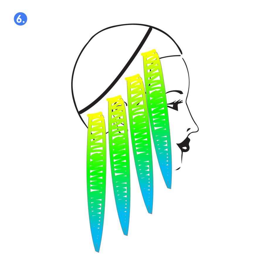 Pravana Chromasilk Neons Blue Tutorial