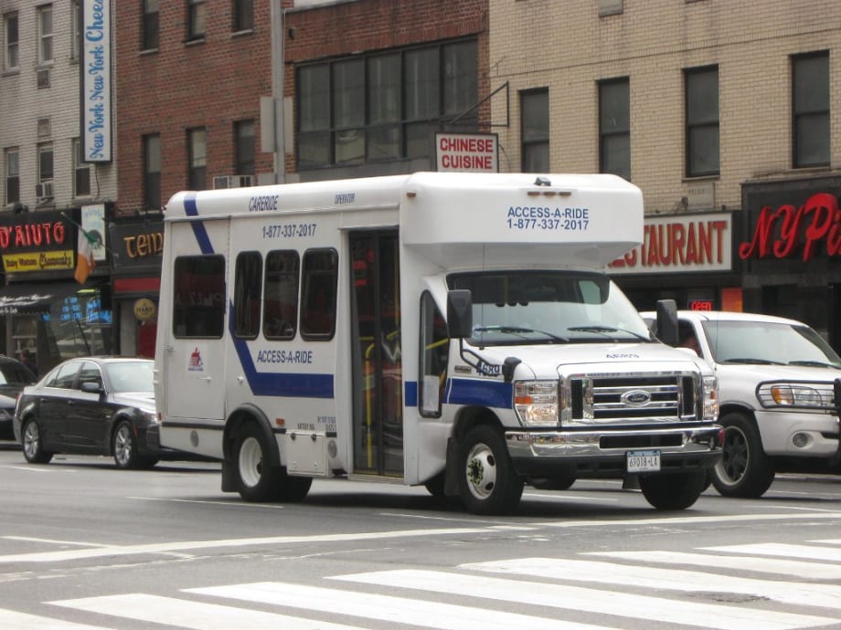 N.Y. paratransit driver saves disabled passenger from blaze