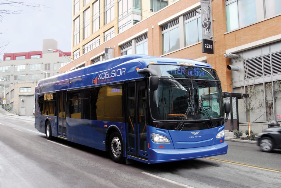 New Flyer to deliver first bus with Cummins Westport's near-zero engine