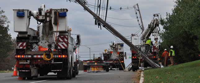 New Jersey Truckers Continue to Dig Out After Sandy