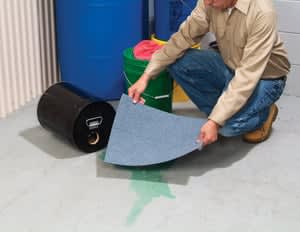 New Pig Unveils Blue Absorbent Mat