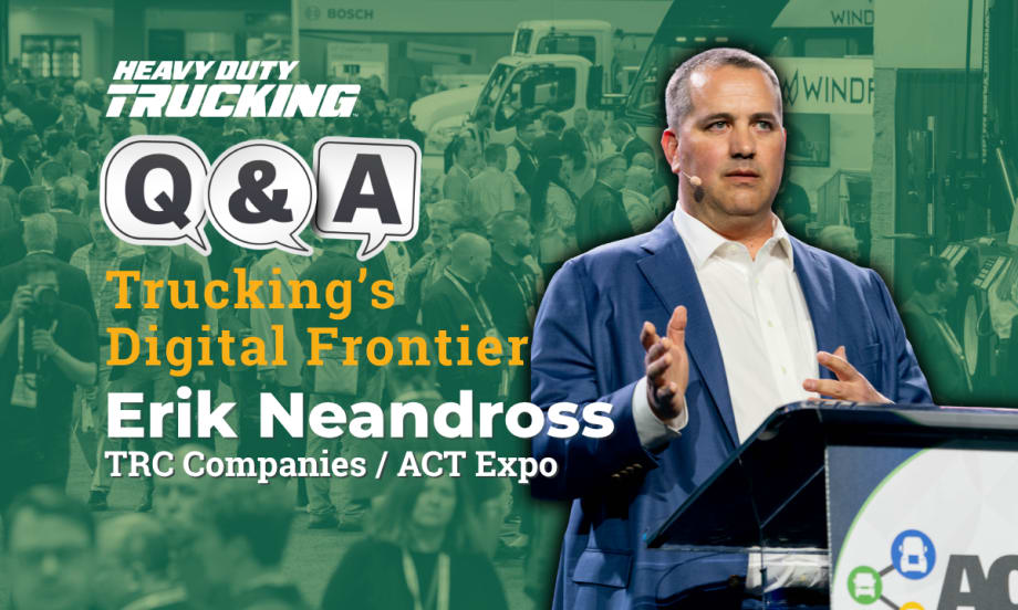 Q&A graphic with Erik Neandross headshot