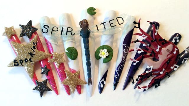 3-D Dragonfly Nails (NTNA S.3 Pre-Challenge #2)