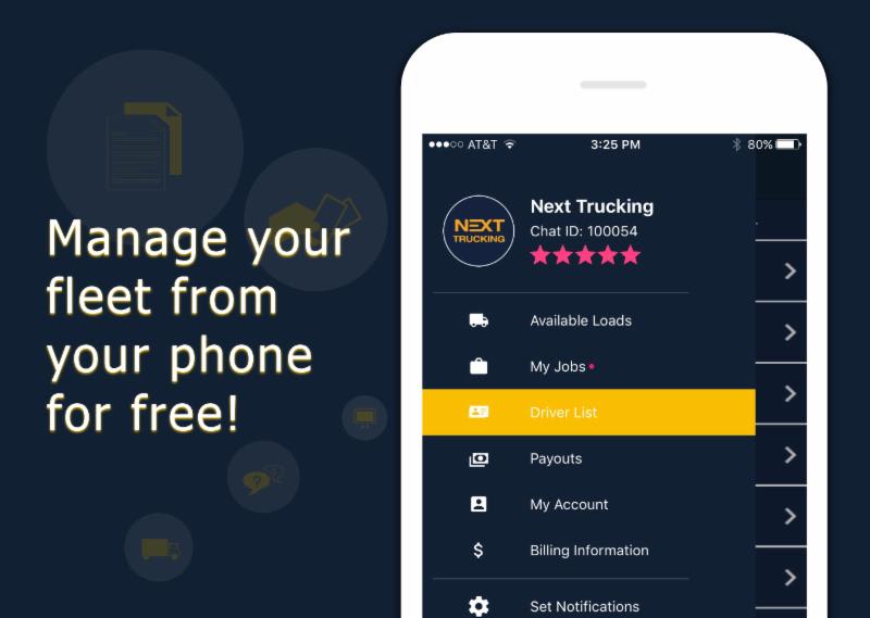 Next Trucking App Offers Features for Dispatchers