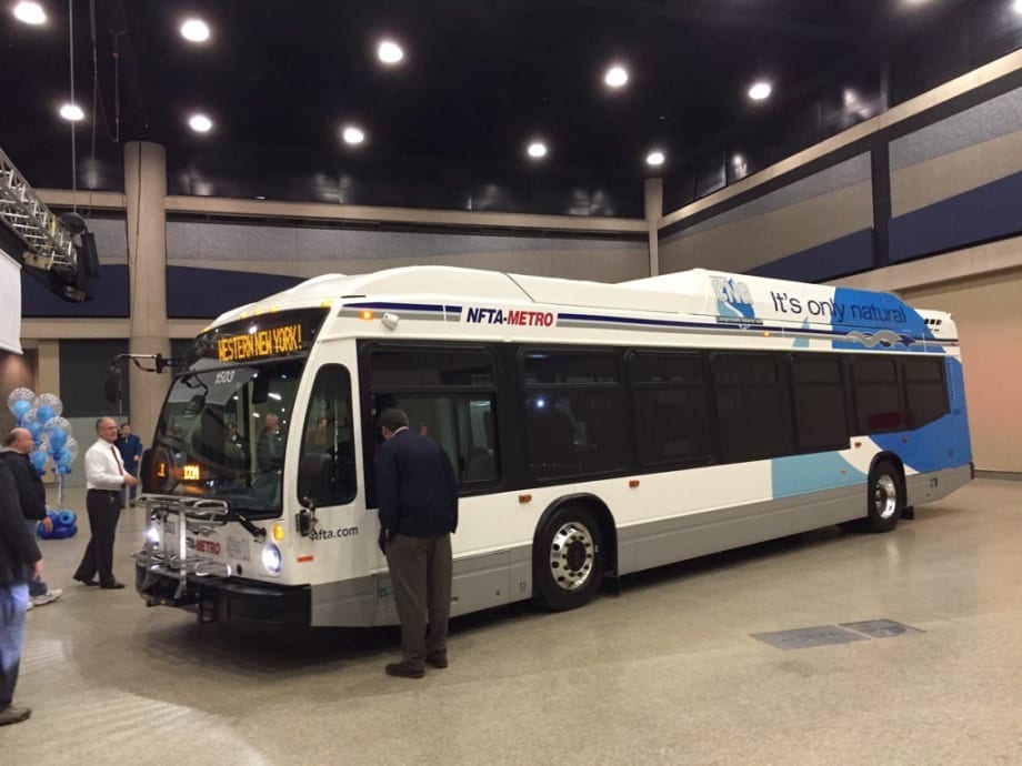 NFTA introduces 3 different CNG model vehicles to fleet