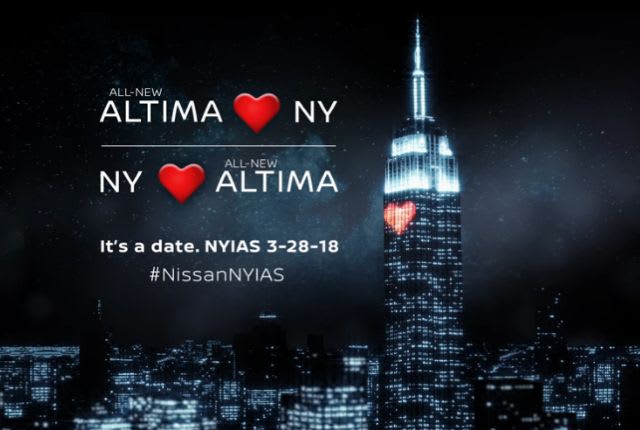 Next-Gen 2019 Nissan Altima to Debut in New York