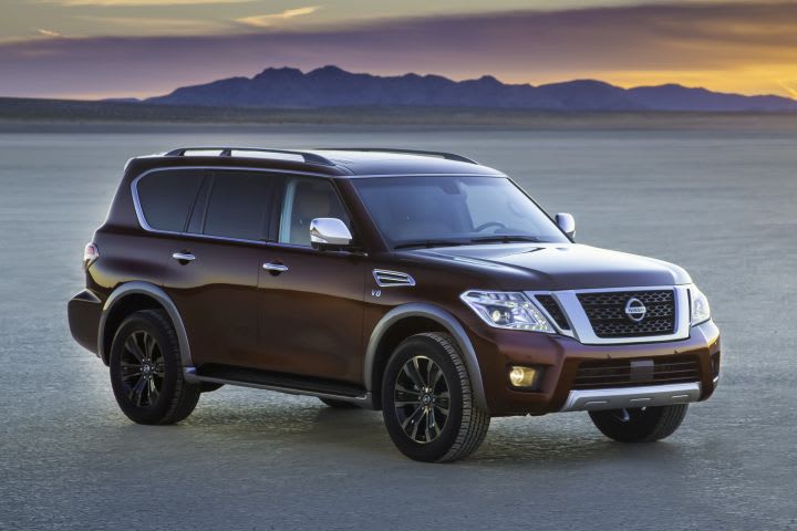 Nissan's 2017 Armada Starts at $45,395