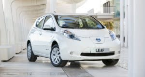 LEAF Taxi Takes to Rome's Streets