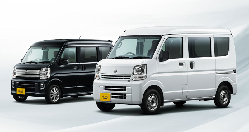 Nissan Releases All-New NV100 Commercial Vans in Japan