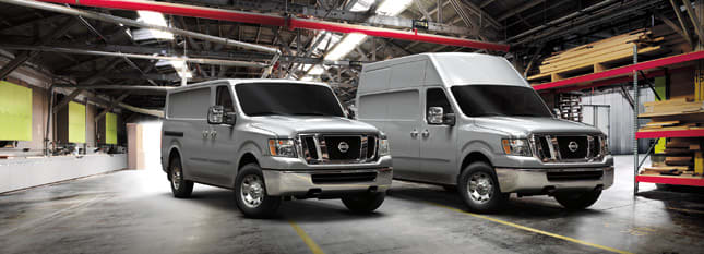 New Nissan Commercial Vans Claim High Volume, Versatility and Driver Comfort