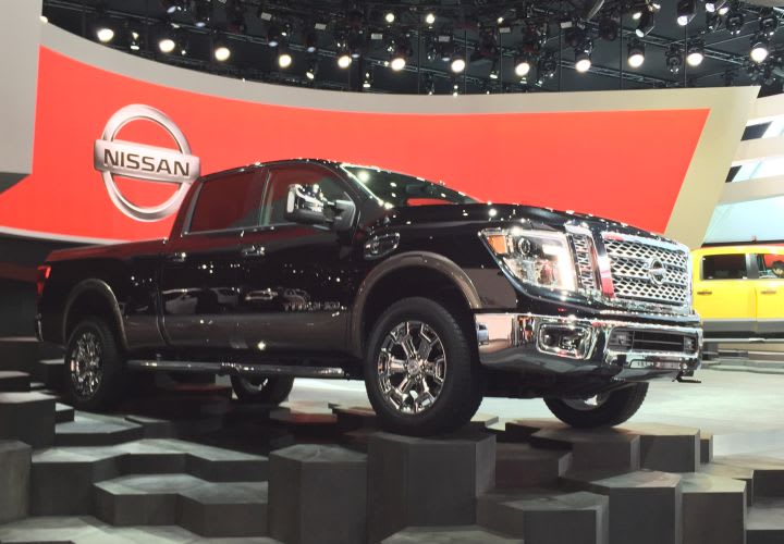 Nissan's 2016 Titan Offers Diesel Engine